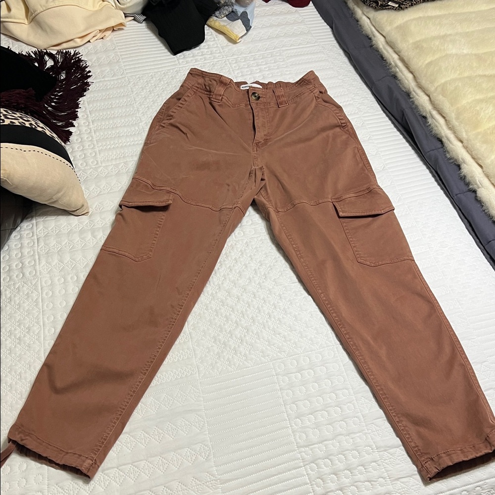 Sonoma Rust Cargo Pants with Pockets